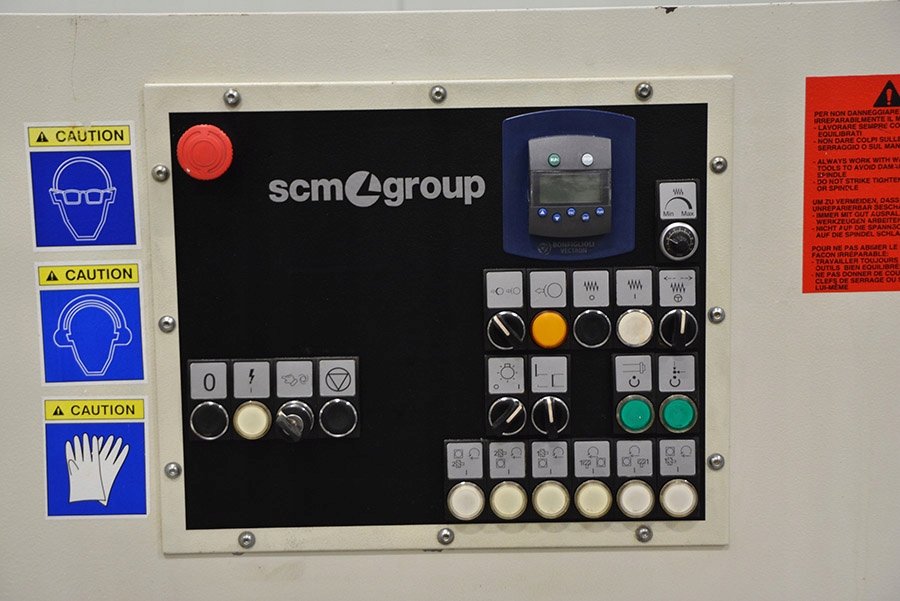 STRUGARKA CZTEROSTRONNA SCM SUPERSET NT - 240x120 - 6 GŁOWIC Model SUPERSET NT