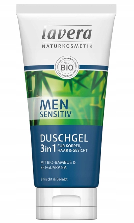 

Lavera, Men Sensitiv, Żel pod prysznic 3in1, 200ml