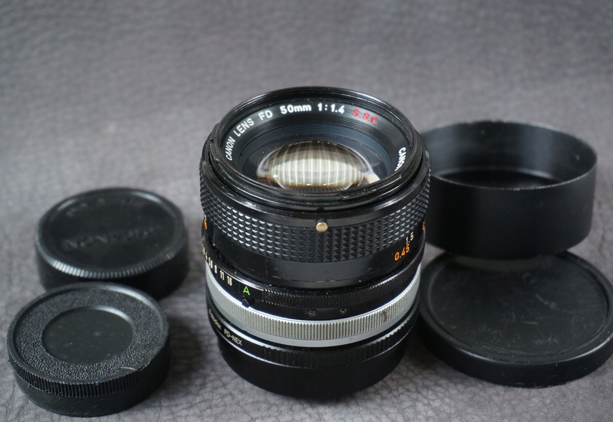 【良品】Canon FD 50mm f1.4 S.S.C. 単焦点 #E01 レンズ(単焦点) CANON LENS FD 50mm 1:1.4 S.S.C. Amazon.co.jp