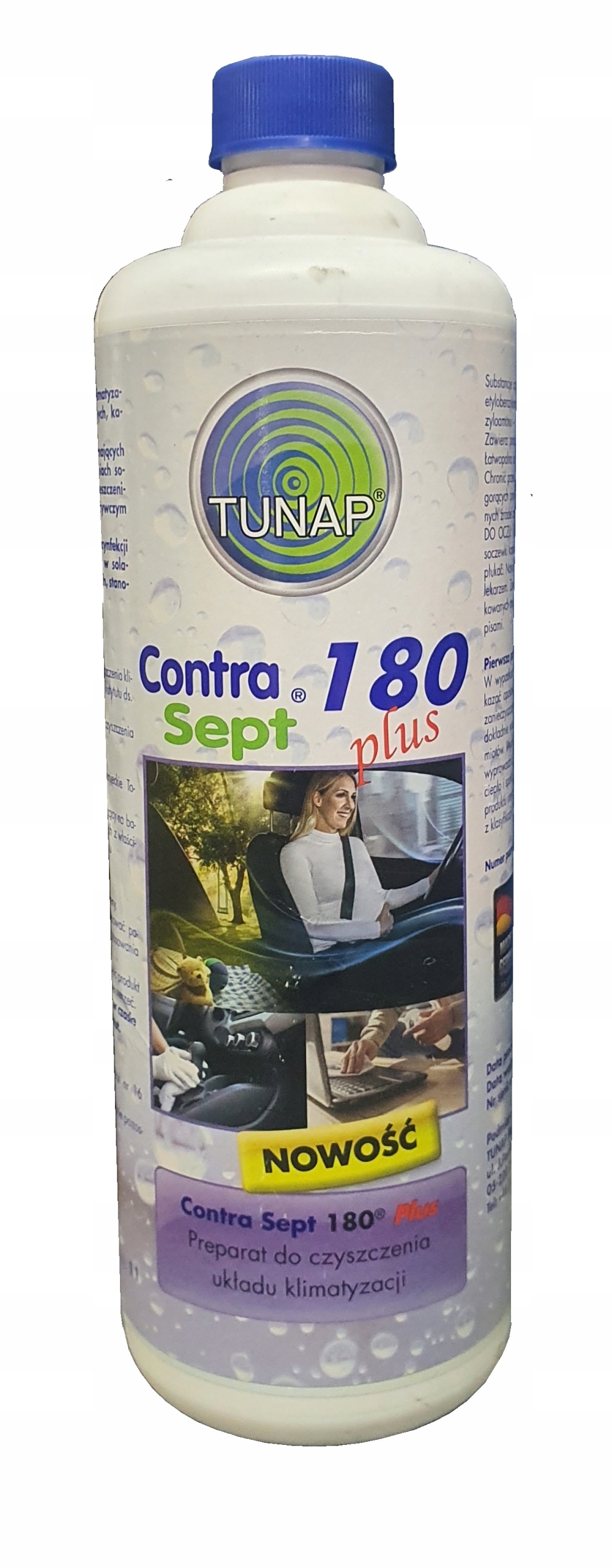 ПРЕПАРАТ ДЛЯ КОНДИЦИОНИРОВАНИЯ ВОЗДУХА TUNAP CONTRA SEPT 180+ 1L