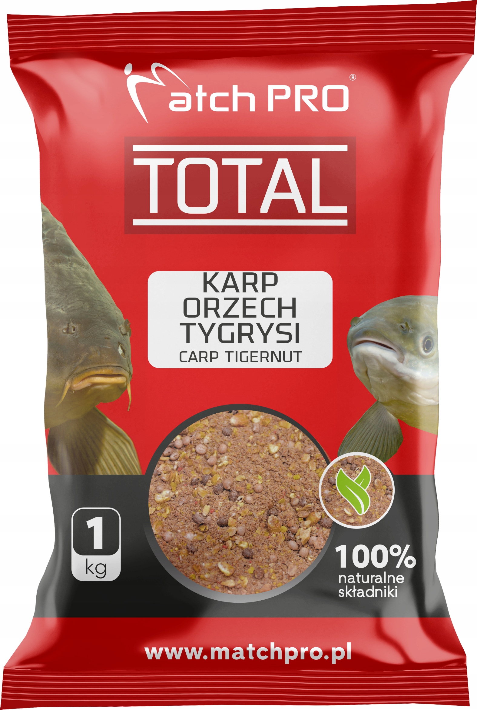 MatchPRO ZANĘTA WĘDKARSKA TOTAL KARP ORZECH TYGRYSI 1kg