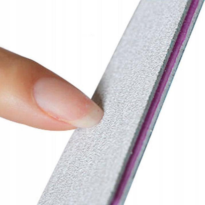 10x PHQ ŁÓDKA 100/180 QUALITY PILNIK WZMOCNIONY Typ półksiężyc (łódka)