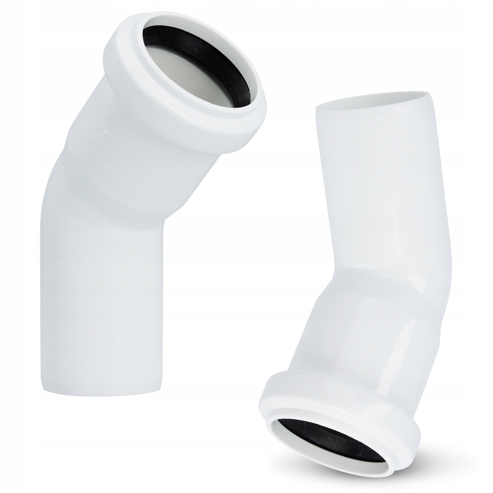 

Kolano rury kanalizacji kątowe 40 mm Pcv Pvc Pp