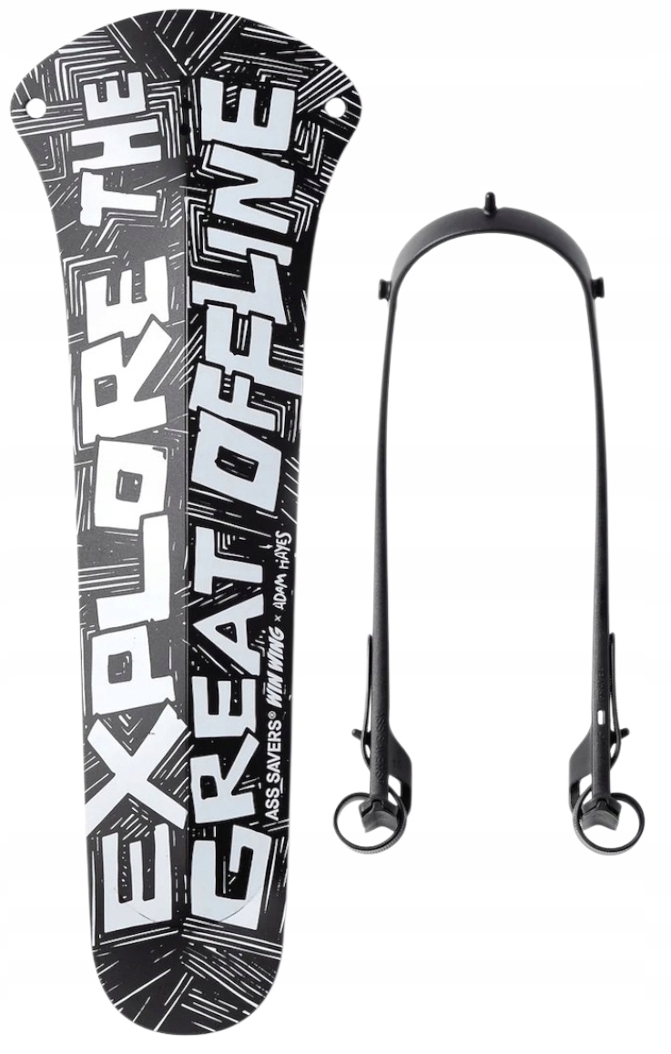 Błotnik Rowerowy Ass Savers Win Wings Gravel Offline Special Edition Tylny