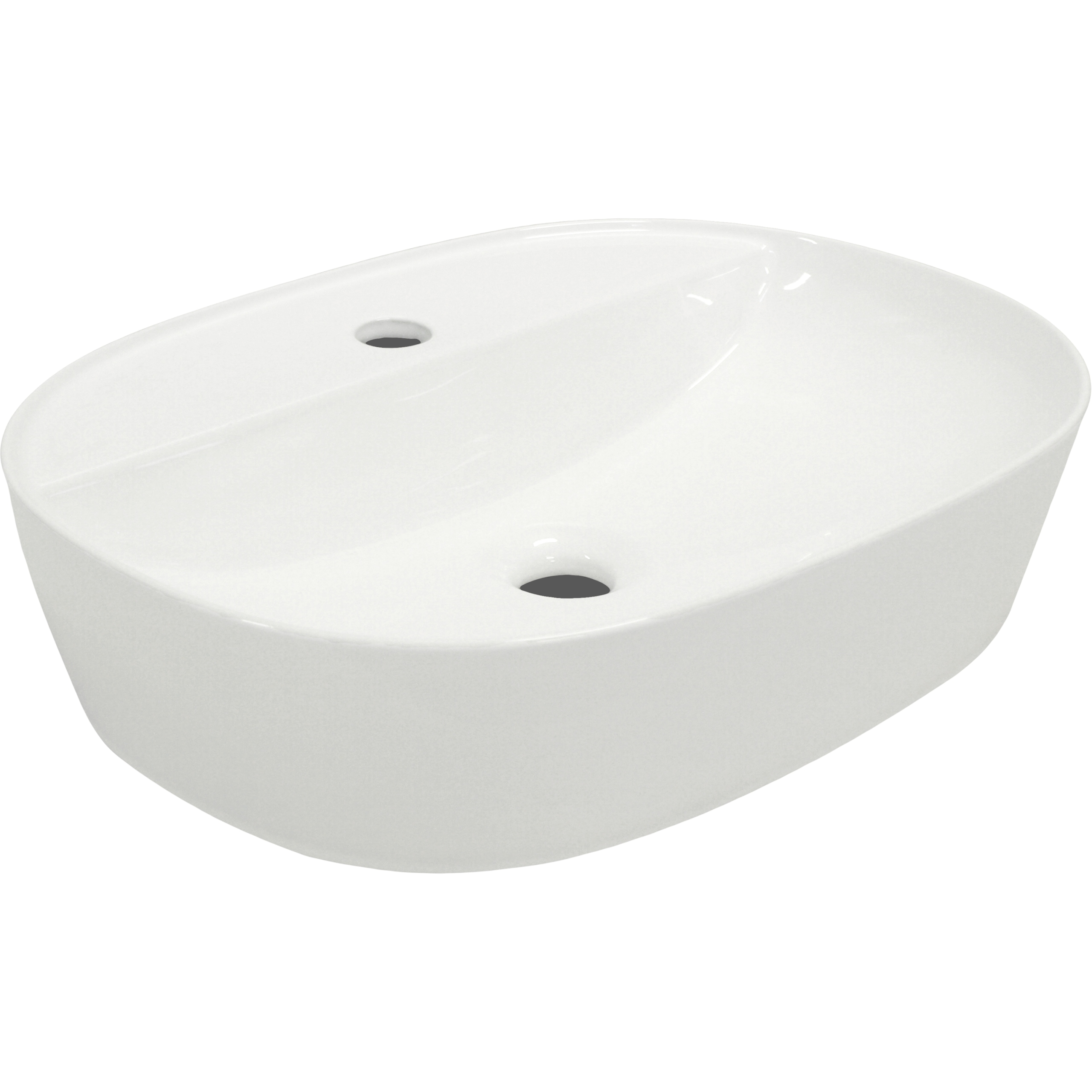 Umywalka ceramiczna nablatowa stawiana KR-860