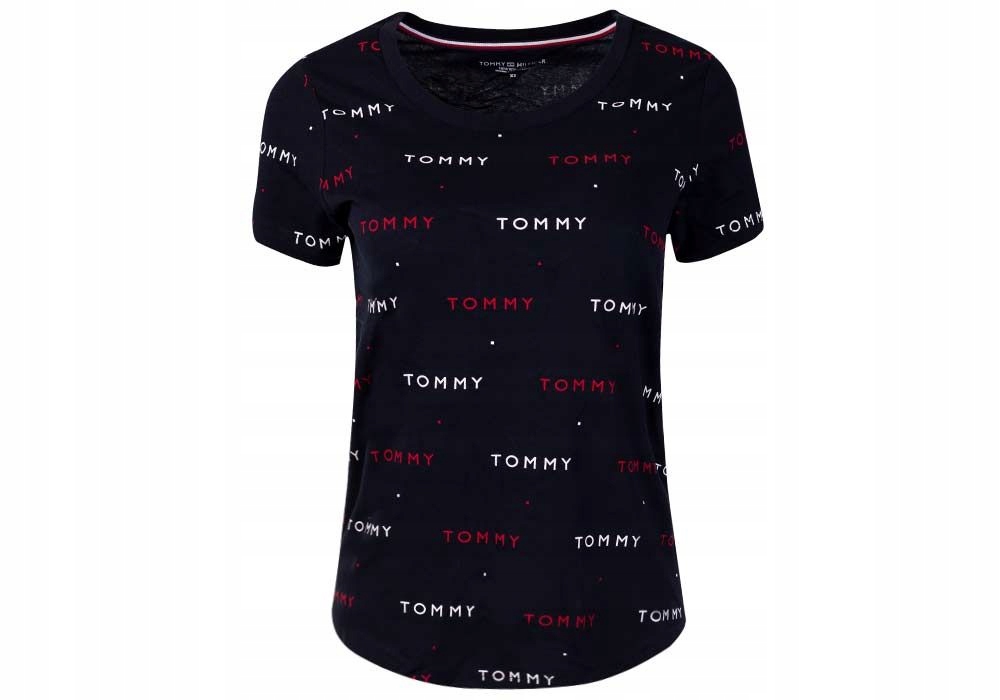 

Tommy Hilfiger Koszulka Damska T-shirt Navy r. M