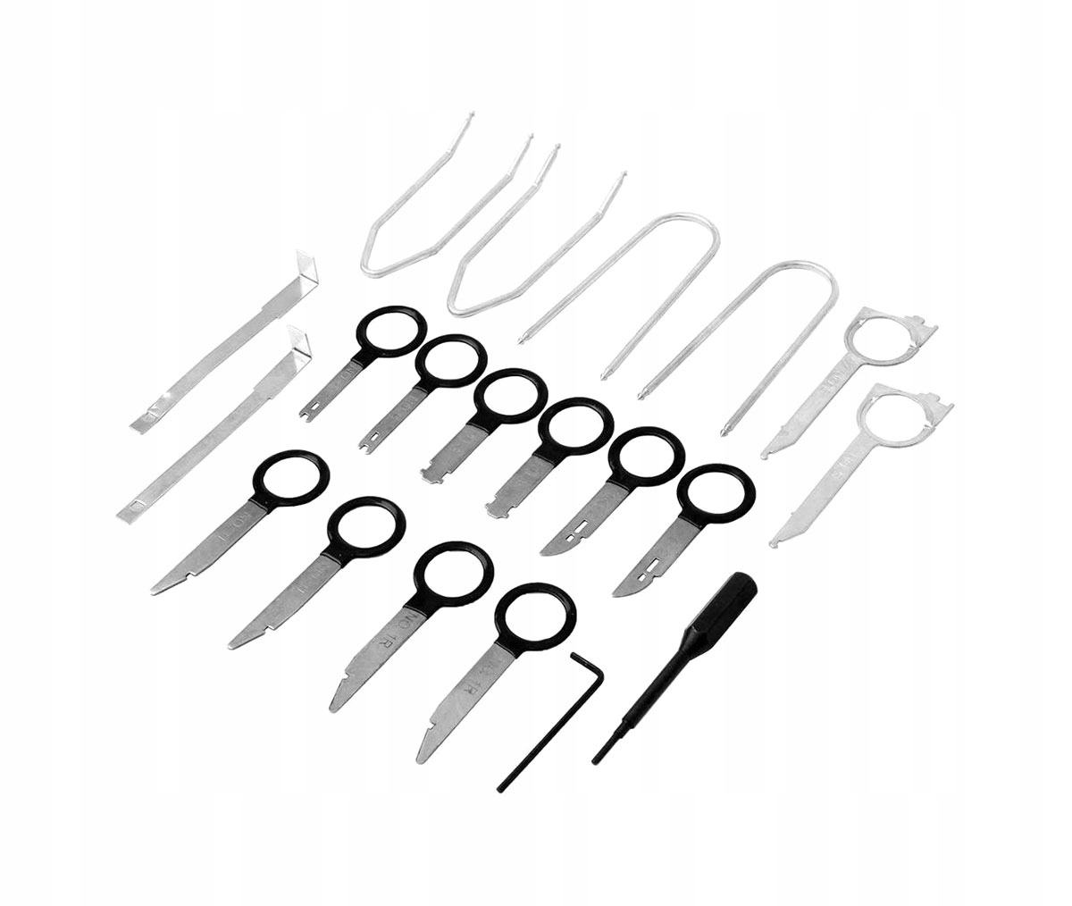 Klucze demontażu radia ZESTAW WYJMAKI AG363C Marka APT