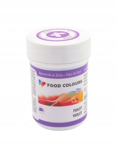 Levně Food Colours Gelové barvivo Bronz Fialová 35 ml