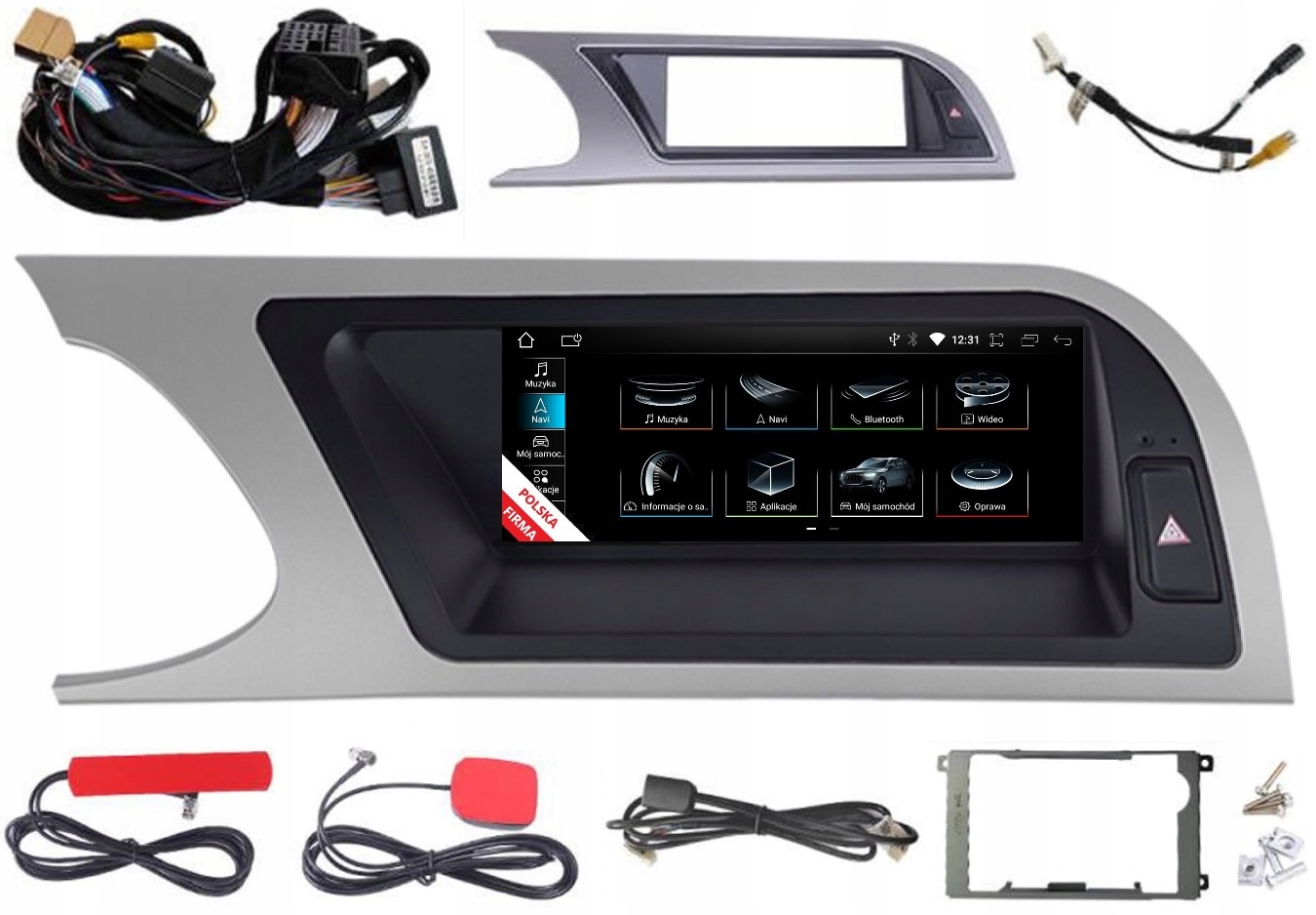 Radio Monitor Android Audi A5 8T Audi Multimedia MMI 3G 2/32 Gb Carplay Lte