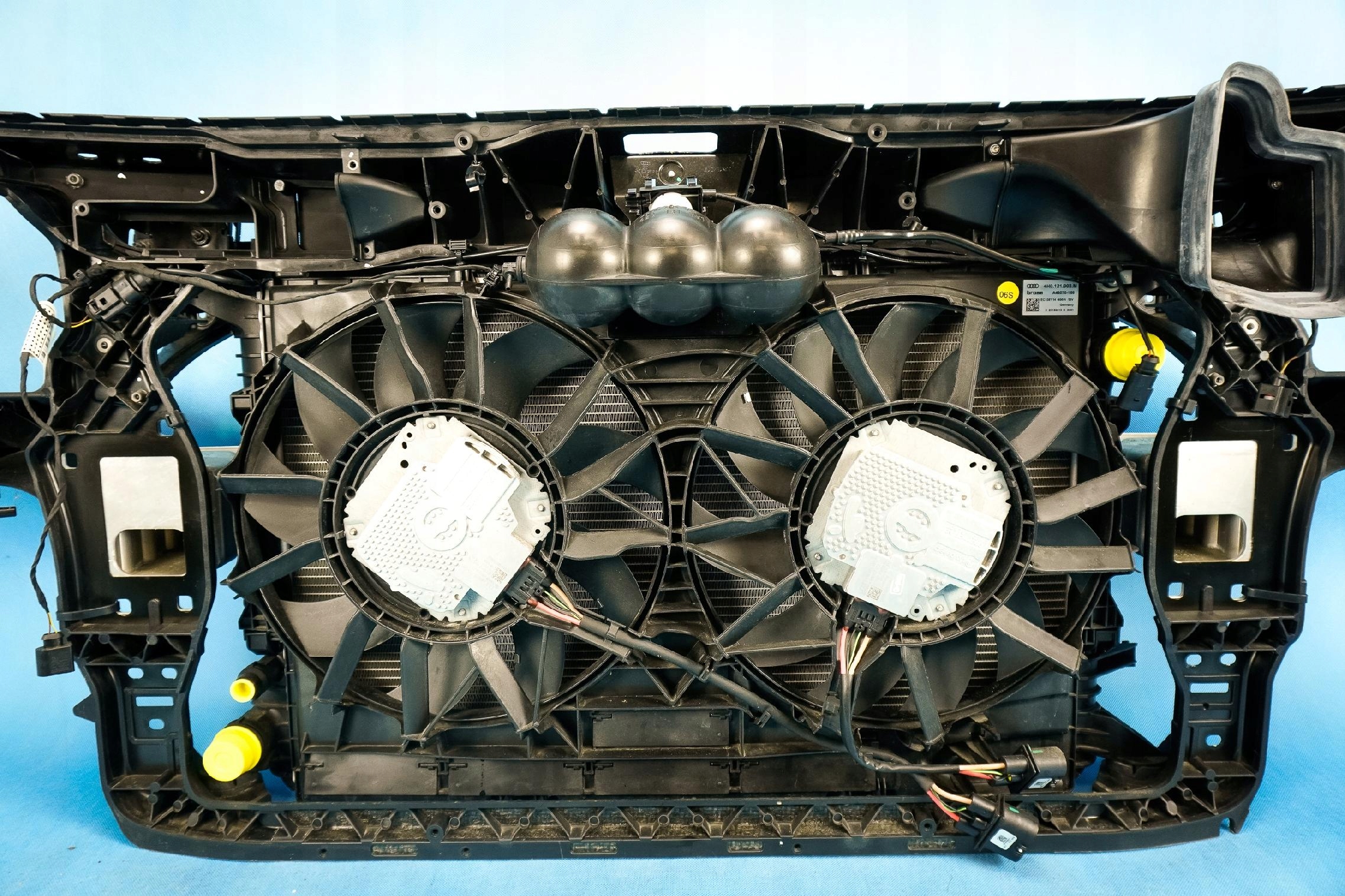 support panel for radiators radiator fans kpl Audi A8 4H Lift 4.0TFSI
