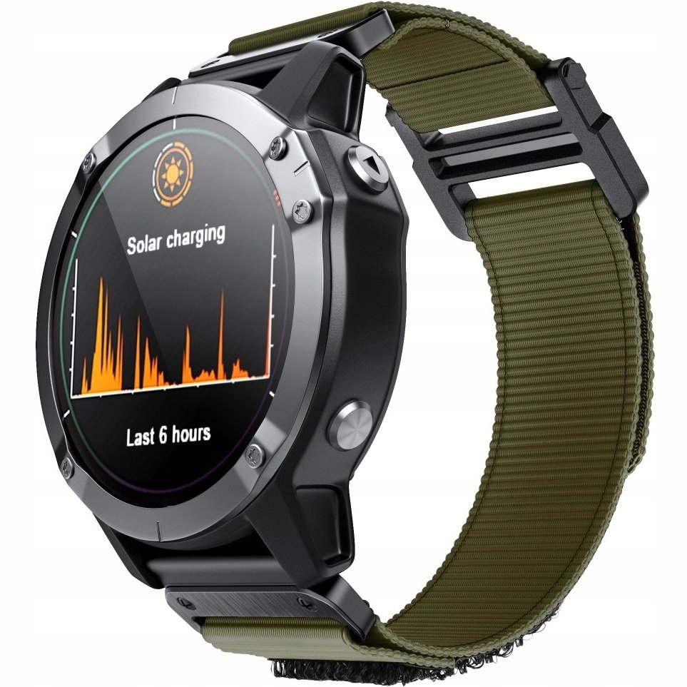 

Pasek Nylonowy Quickfit Do Garmin Fenix 5X 6X 7X