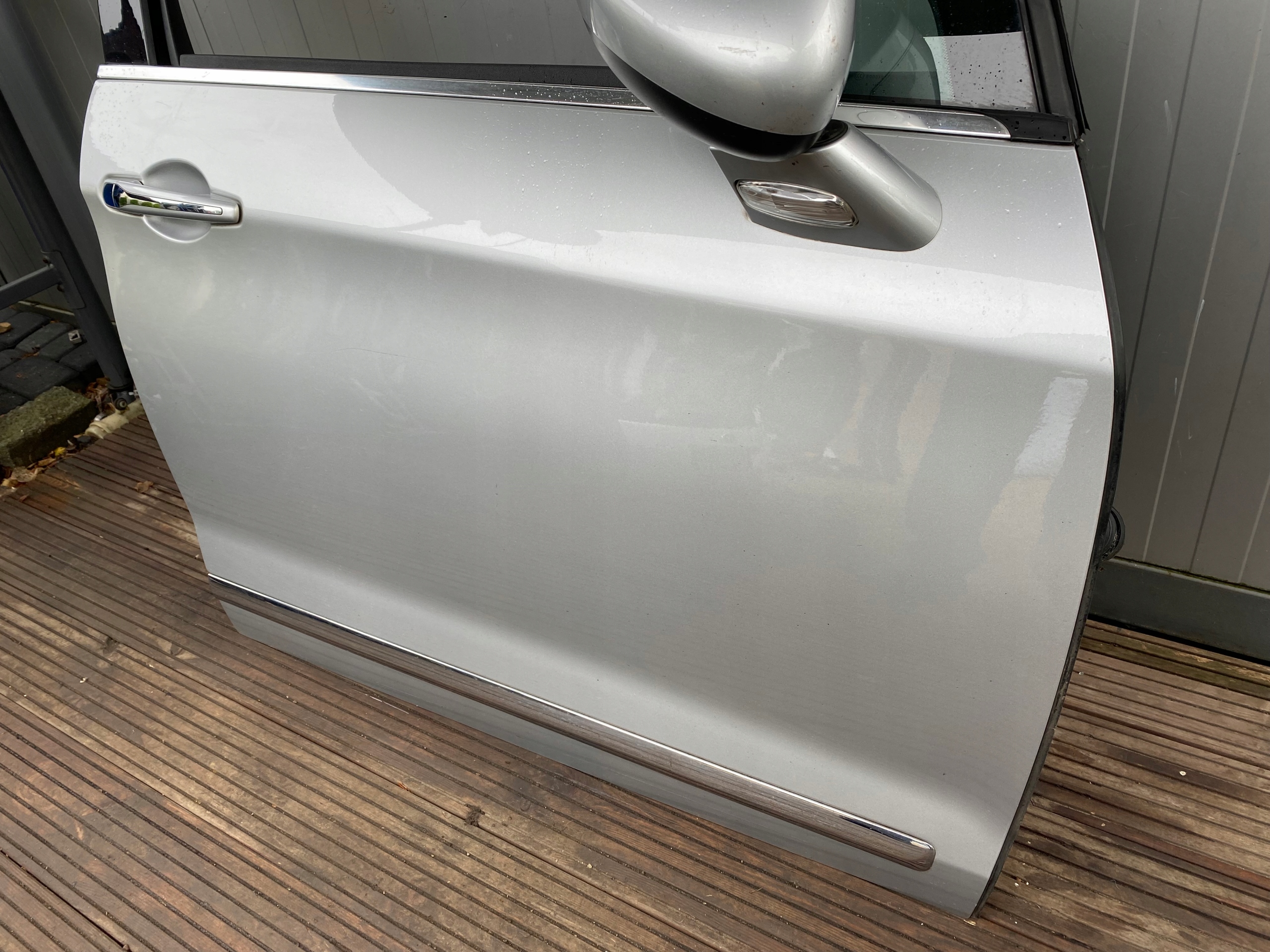 CITROEN C5 III X7 complete door right front silver
