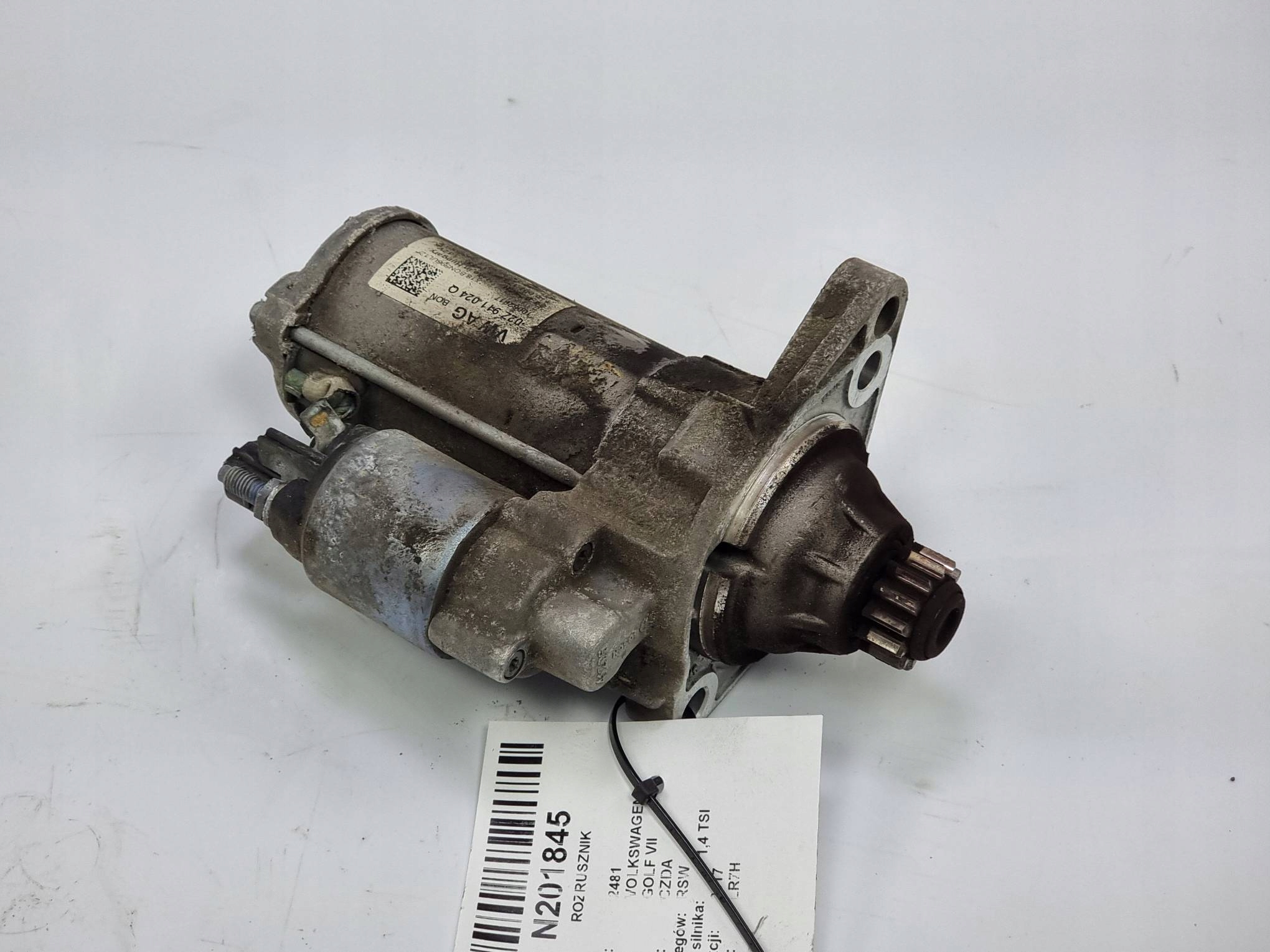 starter 02Z911024Q VOLKSWAGEN GOLF VII