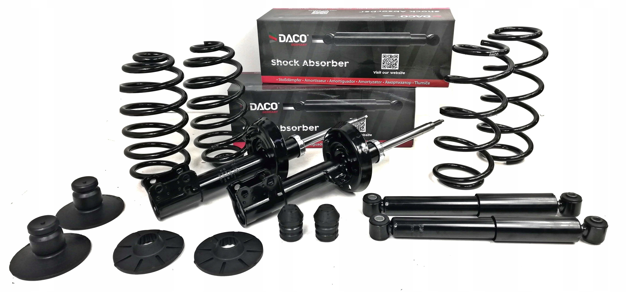 4X AMORTYZATORY 4X SPRĘŻYNY ZESTAW OPEL ZAFIRA A