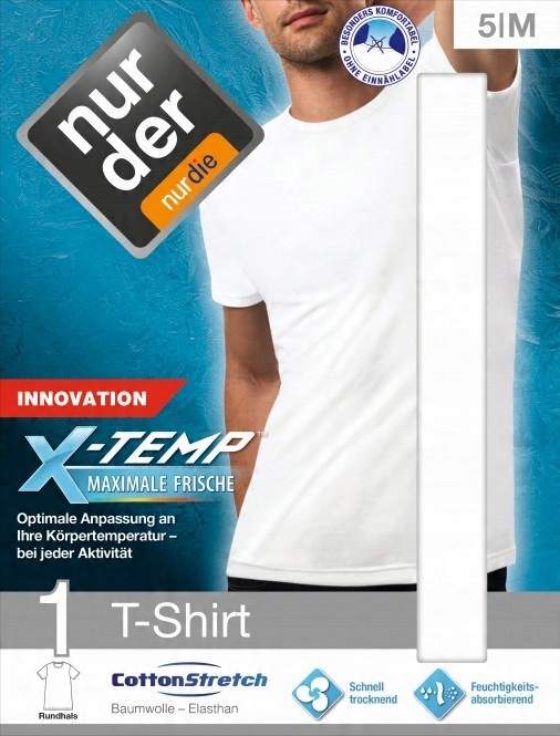 

Koszulka Męska T-shirt Nur Der Xtemp Bawełna XL/7
