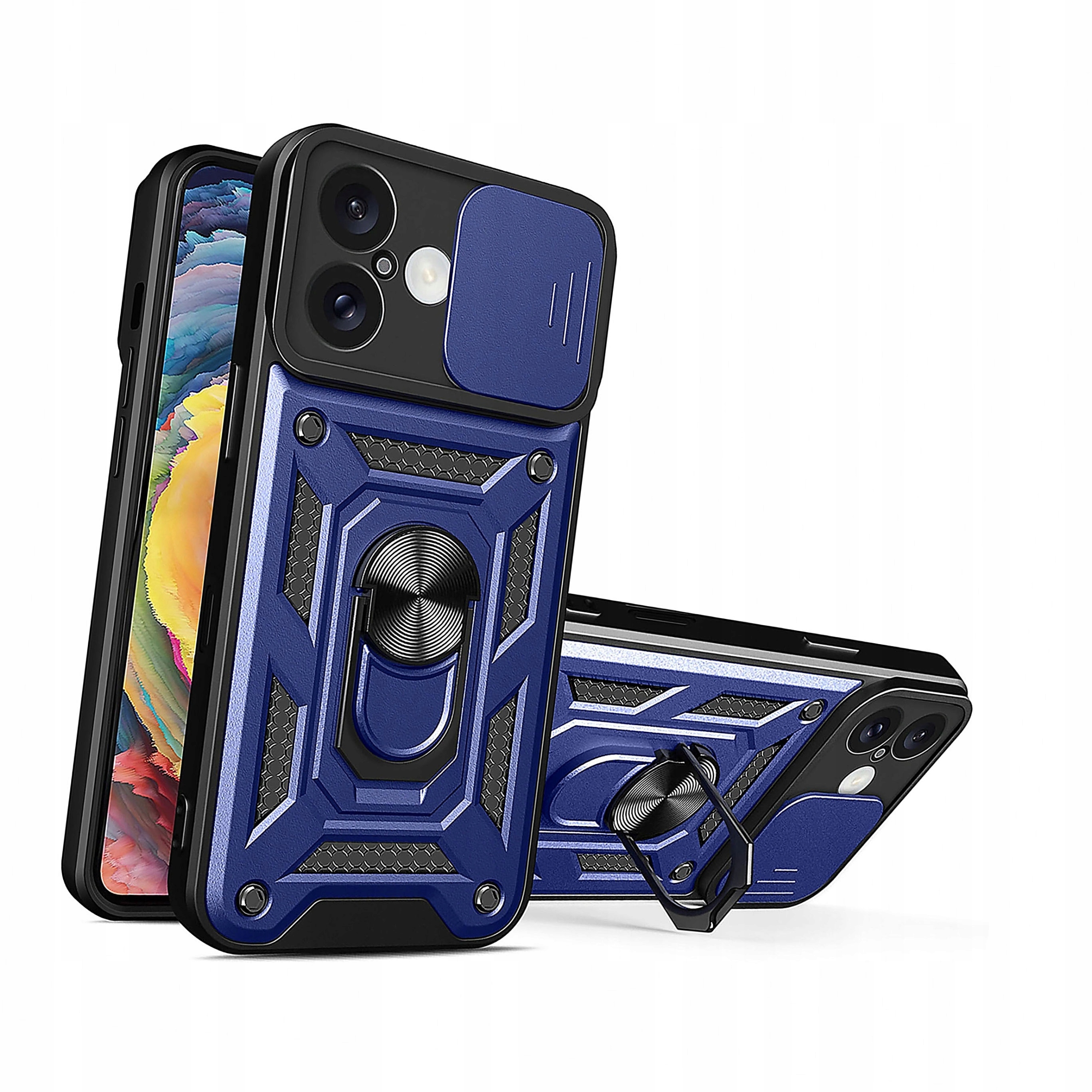 Etui Hybrid Armor Camshield do iPhone 16 pancerne z osłoną na aparat