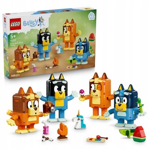 Lego 11217 Bluey a její rodinka z kostek