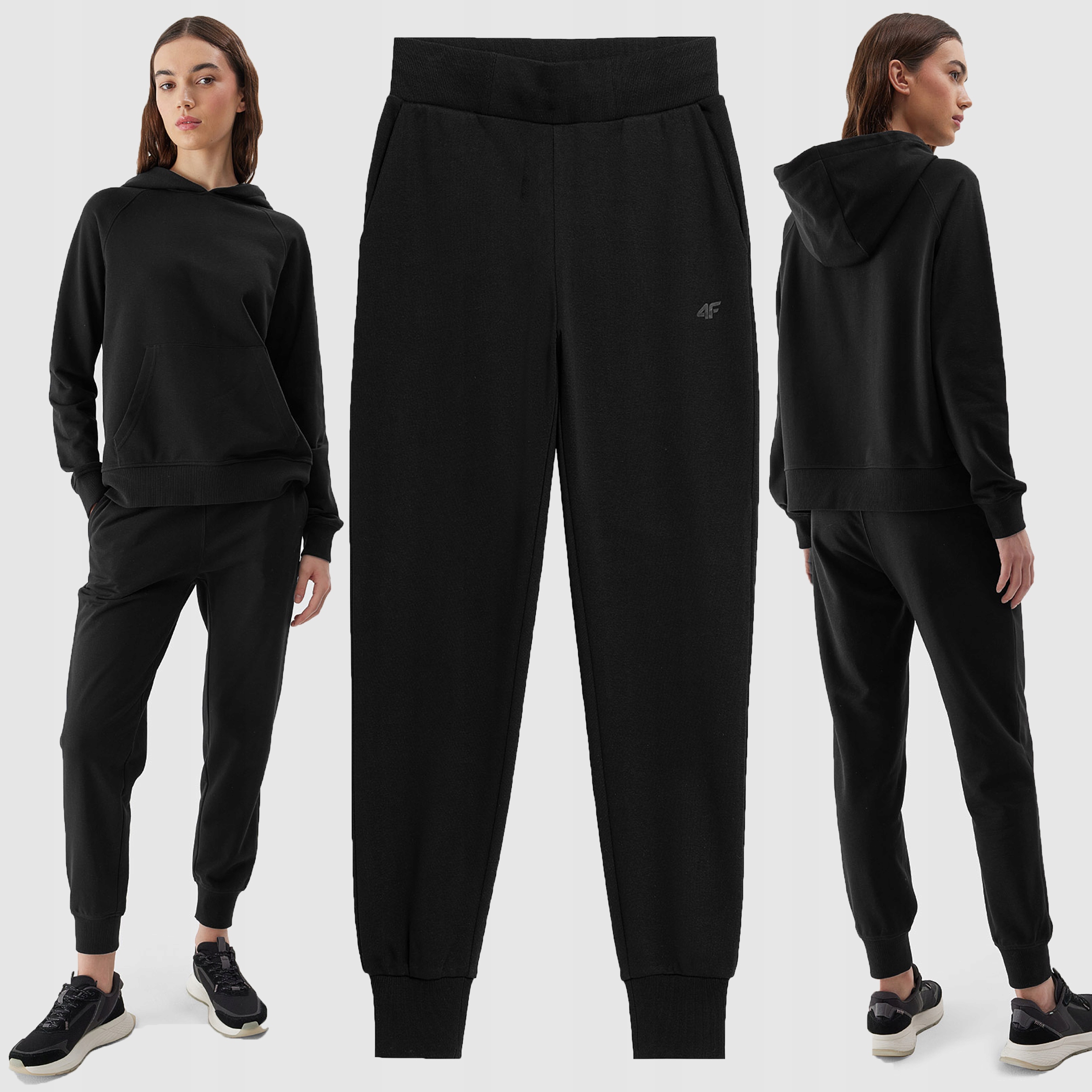 4F SPODNIE DRESOWE DAMSKIE JOGGERY SS24