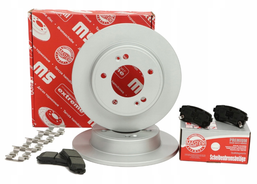 Kotouče zadní brzdové destičky Hyundai Kona Os Ose