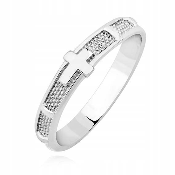 Prsten růženec stříbro 925 velikost 14