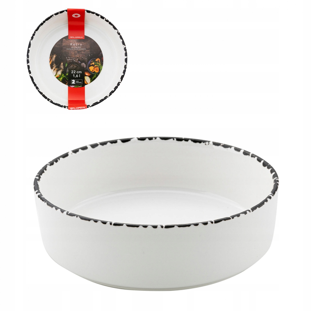 

Naczynie żaroodporne do Zapiekania ceramiczne 22cm