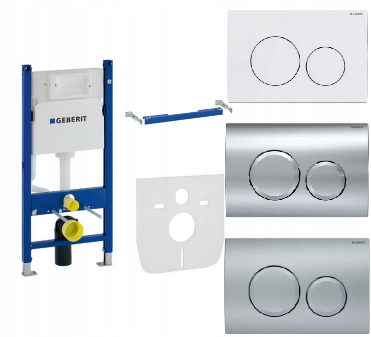 

Geberit Duofix Basic stelaż Wc przycisk Delta 20