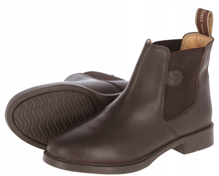 SZTYBLETY JEŹDZIECKIE SKÓRZANE CLASIC BRĄZOWE R.45 Kod producenta 442870