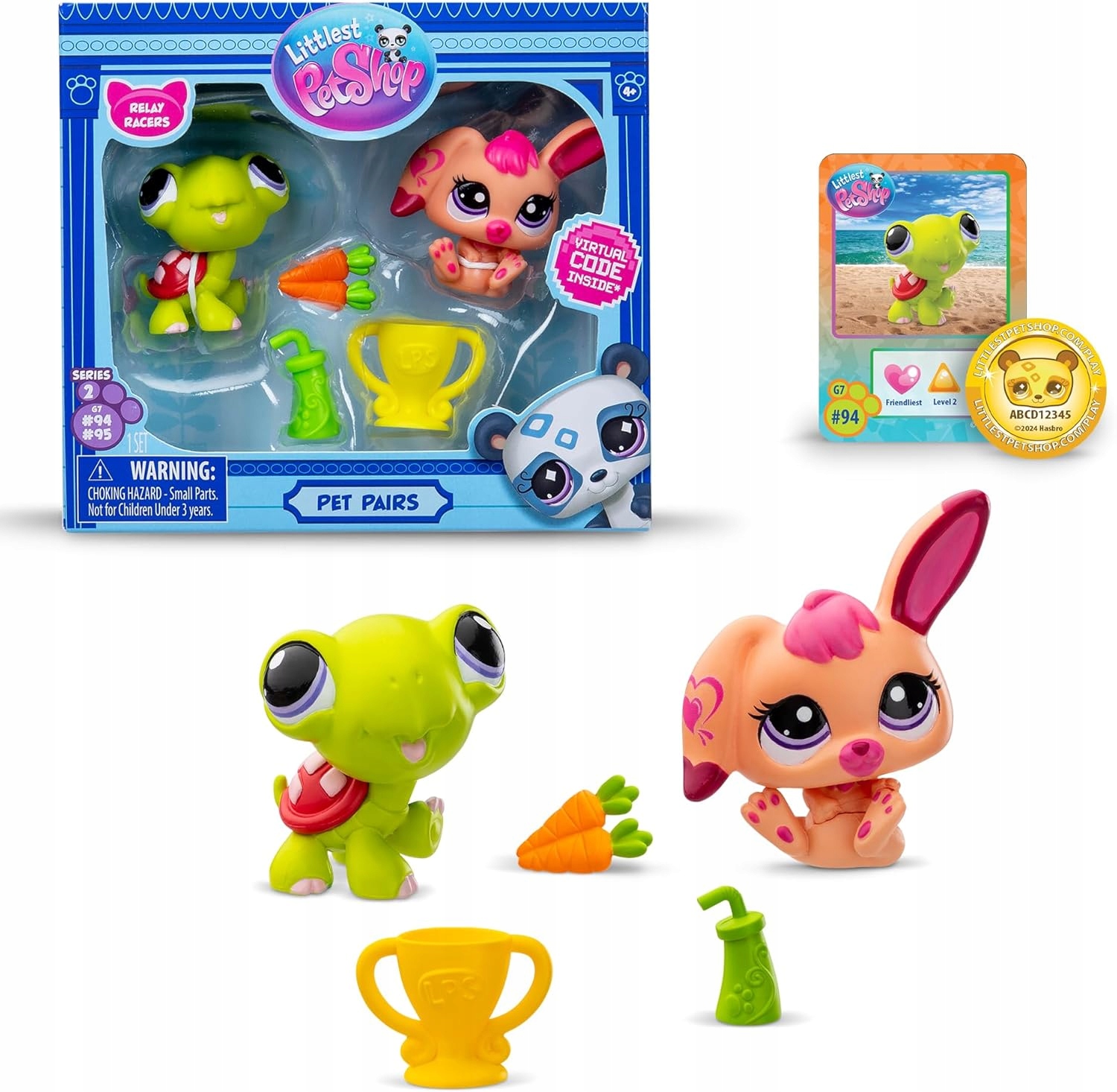 LITTLEST PET SHOP ZESTAW ZWIERZĄTKA AKCESORIA HASBRO ORYGINAŁ 2x