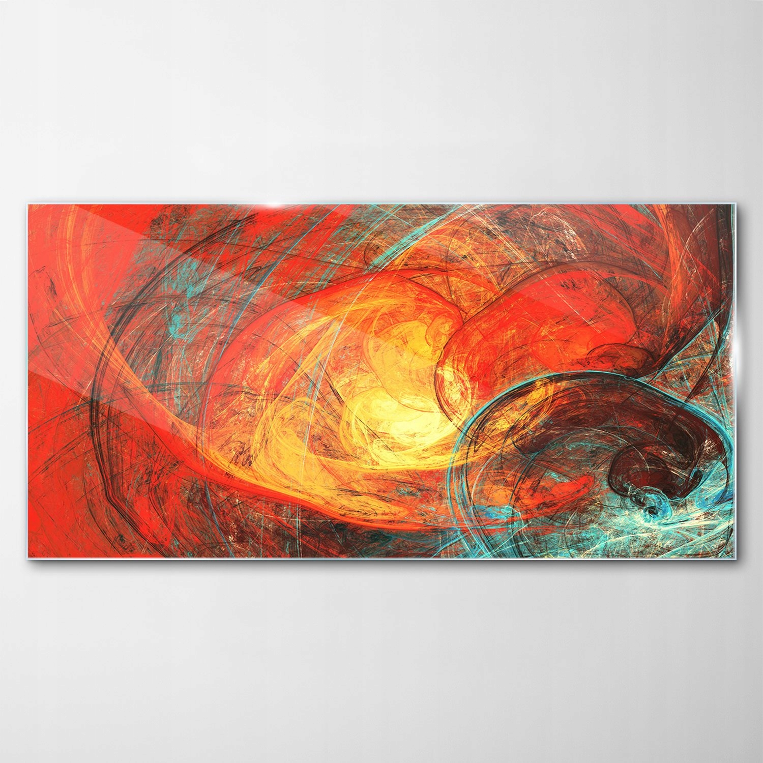 

Obraz Szklany Dekor Abstrakcja Art Sztuka 140x70