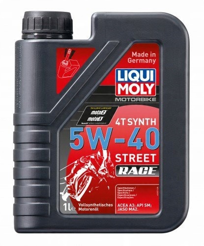 

Olej Lqm Motorbike 4T Synth 5W-40 RACE1L