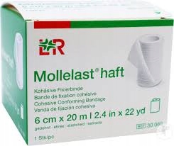 

Bandaż samoprzylepny Mollelast haft 6 cm x 20 m