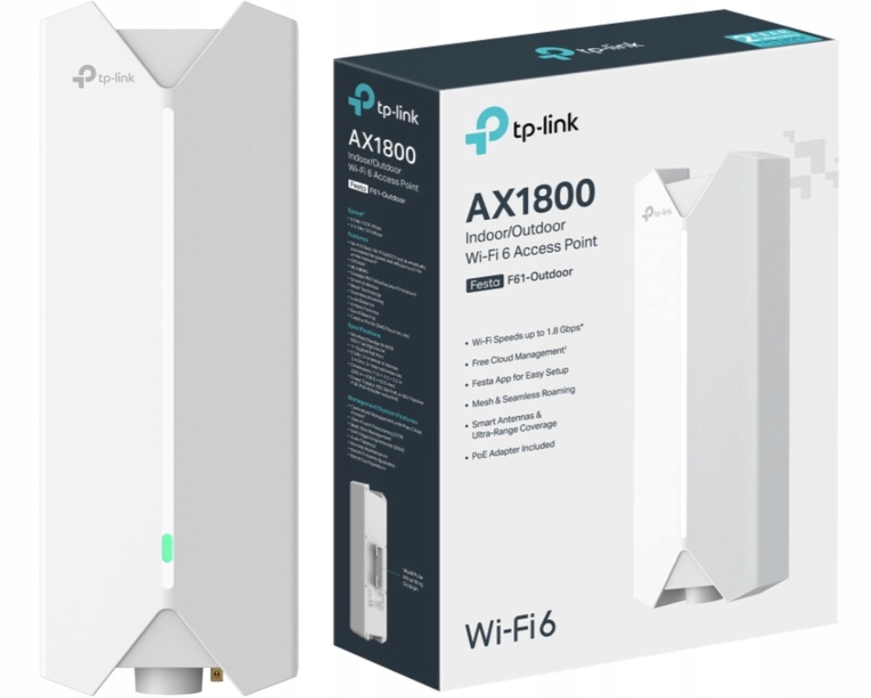 Access Point TP-Link Festa F61-Outdoor EU 802.11ax (Wi-Fi 6)