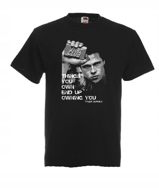 

L Koszulka Męska Fight Club Krąg Tyler Durden