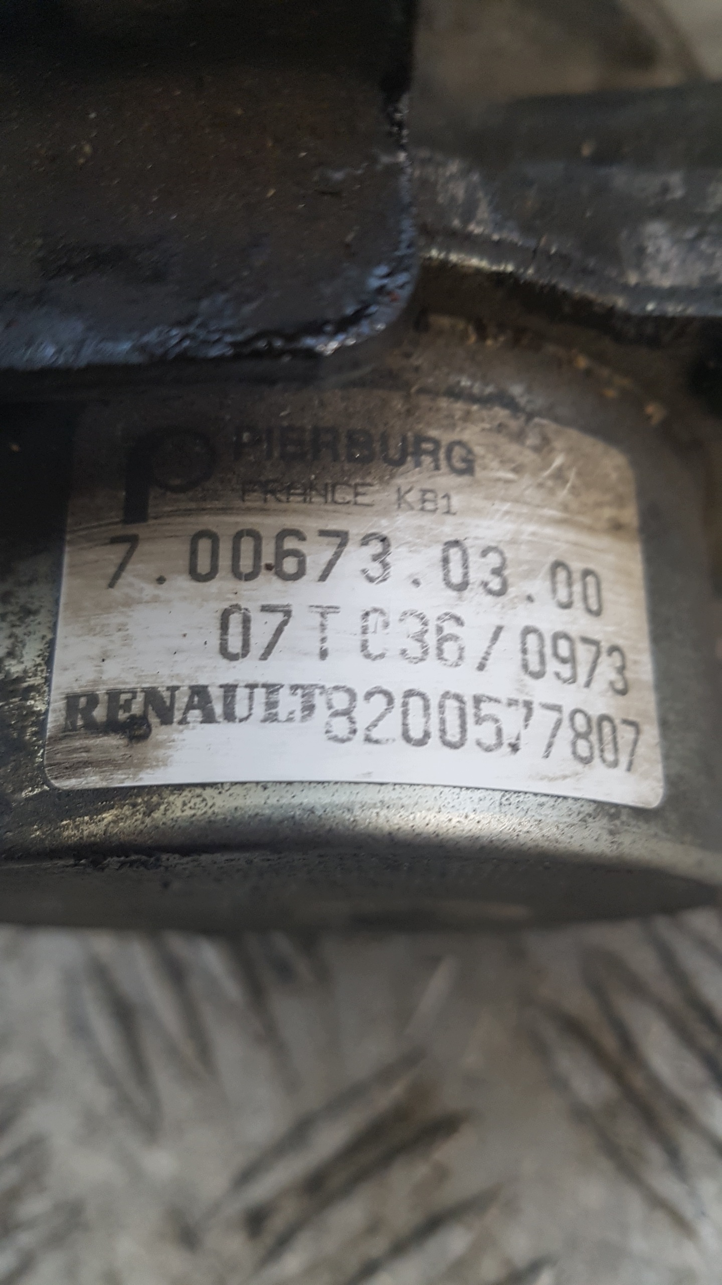 Pompa VACUM VAKUM RENAULT MODUS 1.5 DCI