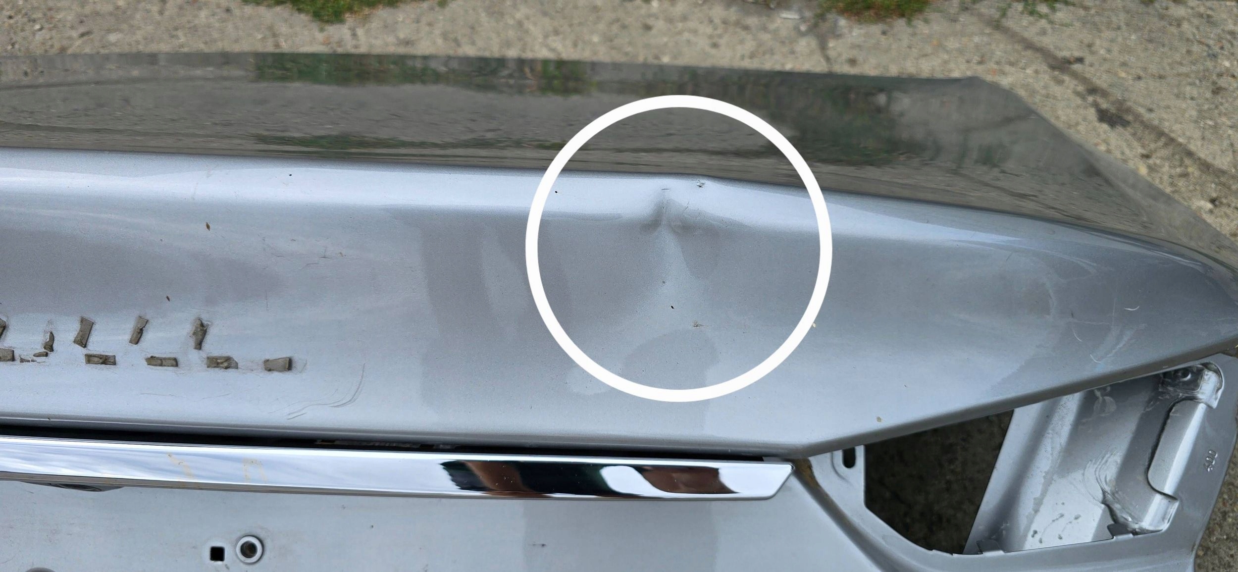 Maserati Quattroporte rear part boot doors / boot