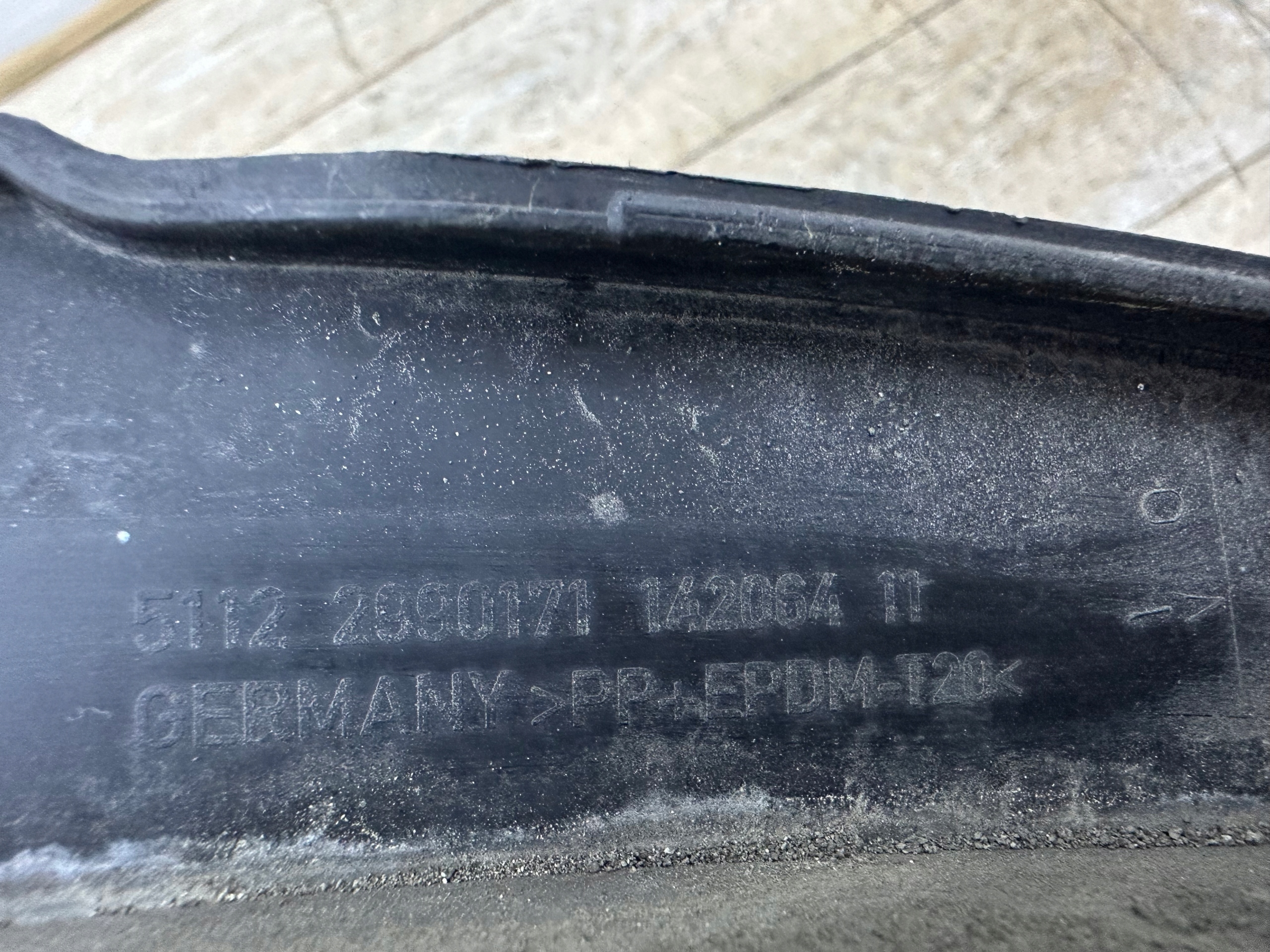 Moulage Arrière Gauche Aile BMW X1 (E84) 2990171