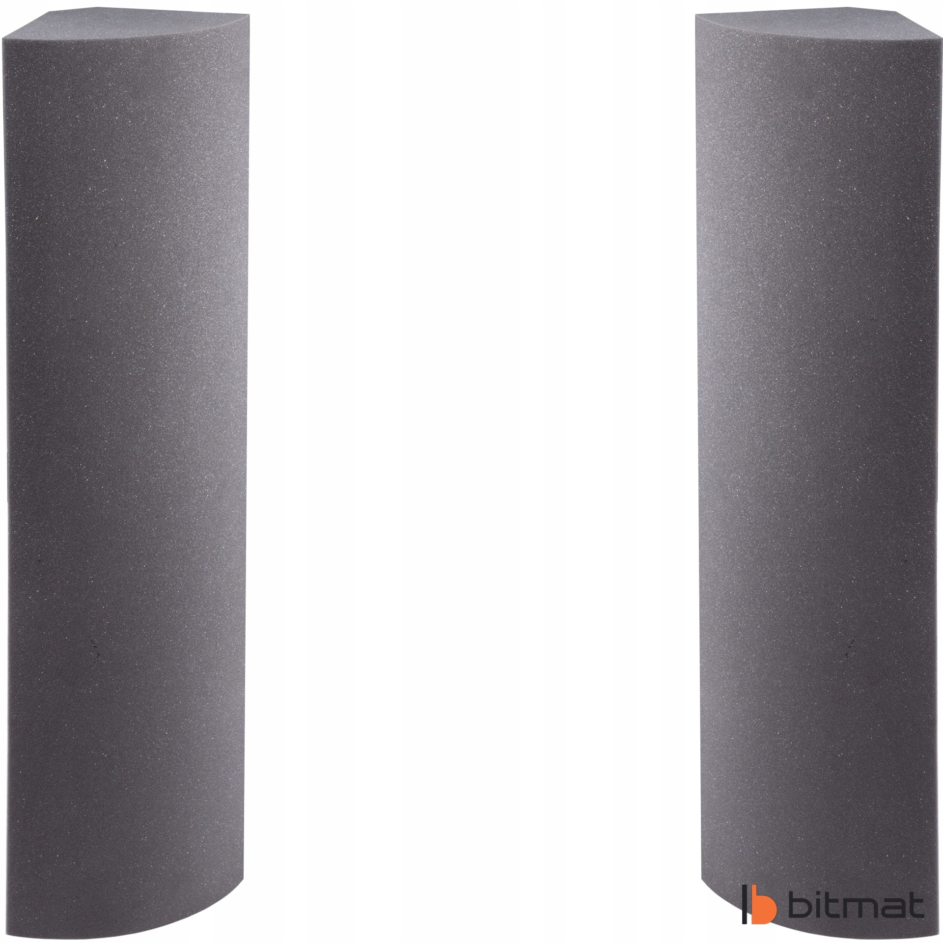 PUŁAPKA BASOWA OWALNA AKUSTYCZNA 17 X 20 X 100 CM absorber ćwierćwałek Model Pułapka basowa owallna