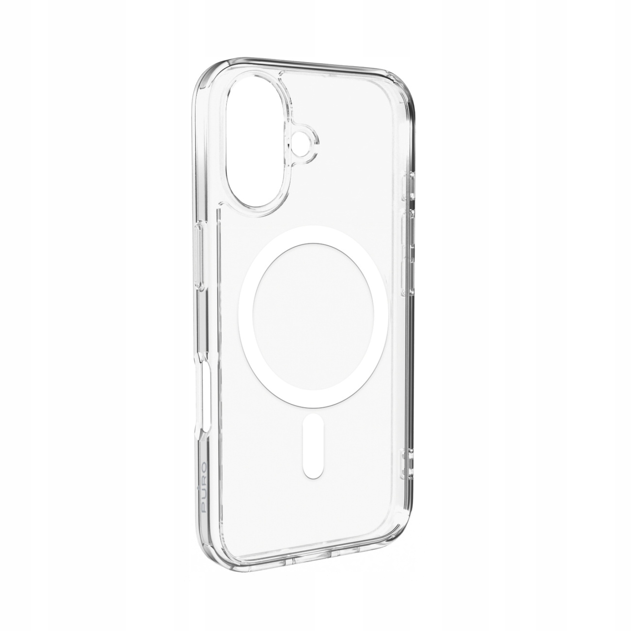 Etui silikonowe Puro Lite Mag MagSafe do iPhone 16 Plus przezroczyste Puro
