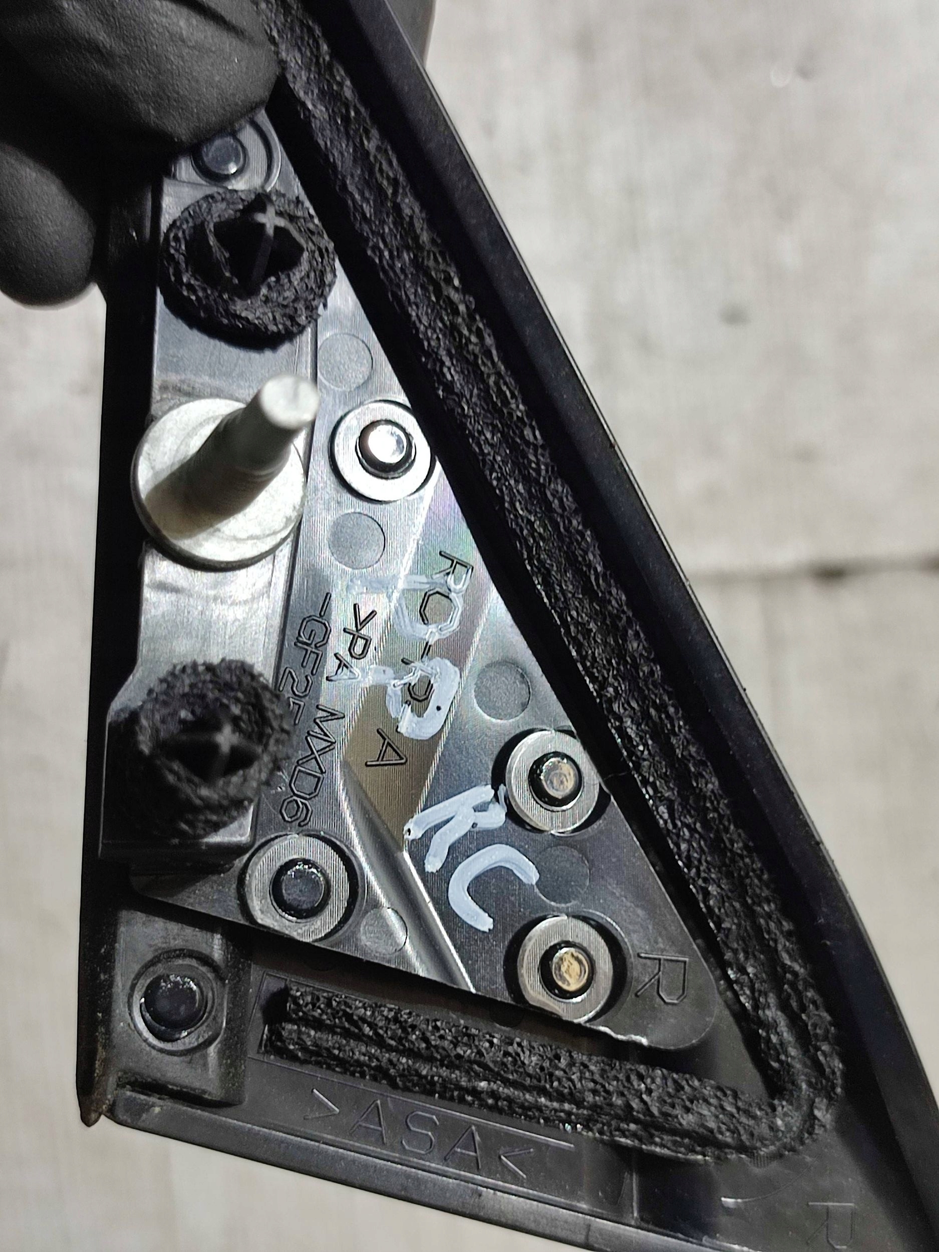 Lexus RC 2019 front side right cover mirrors zewnetrznego door