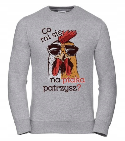 Pánská Mikina Co se mi na ptáka díváte Xs Šedá Dárek pro tátu Pro něj
