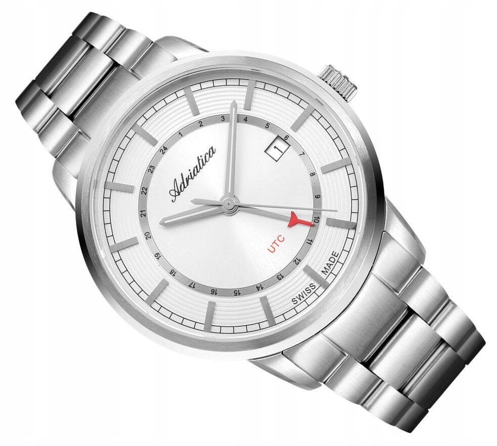 Pánské Hodinky Adriatica Fashion A8307.5113Q Švýcarské S Datumovkou