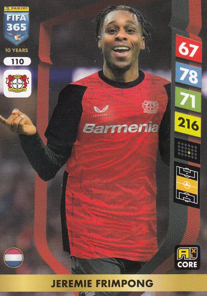 Fifa 365 2025 Core Jeremie Frimpong 110