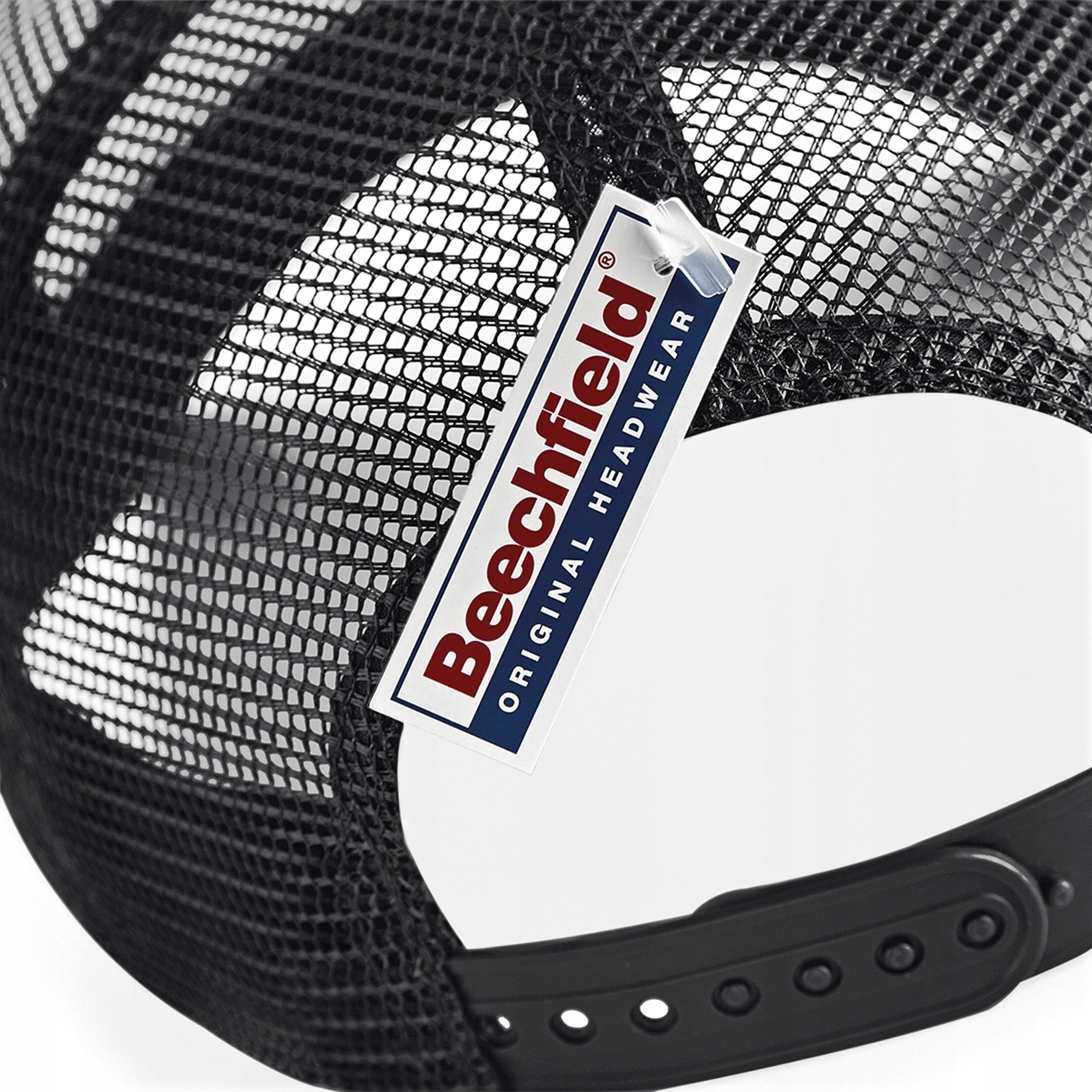 CZAPKA Z DASZKIEM TRUCKER MĘSKA / DAMSKA Nazwa koloru producenta Black/White