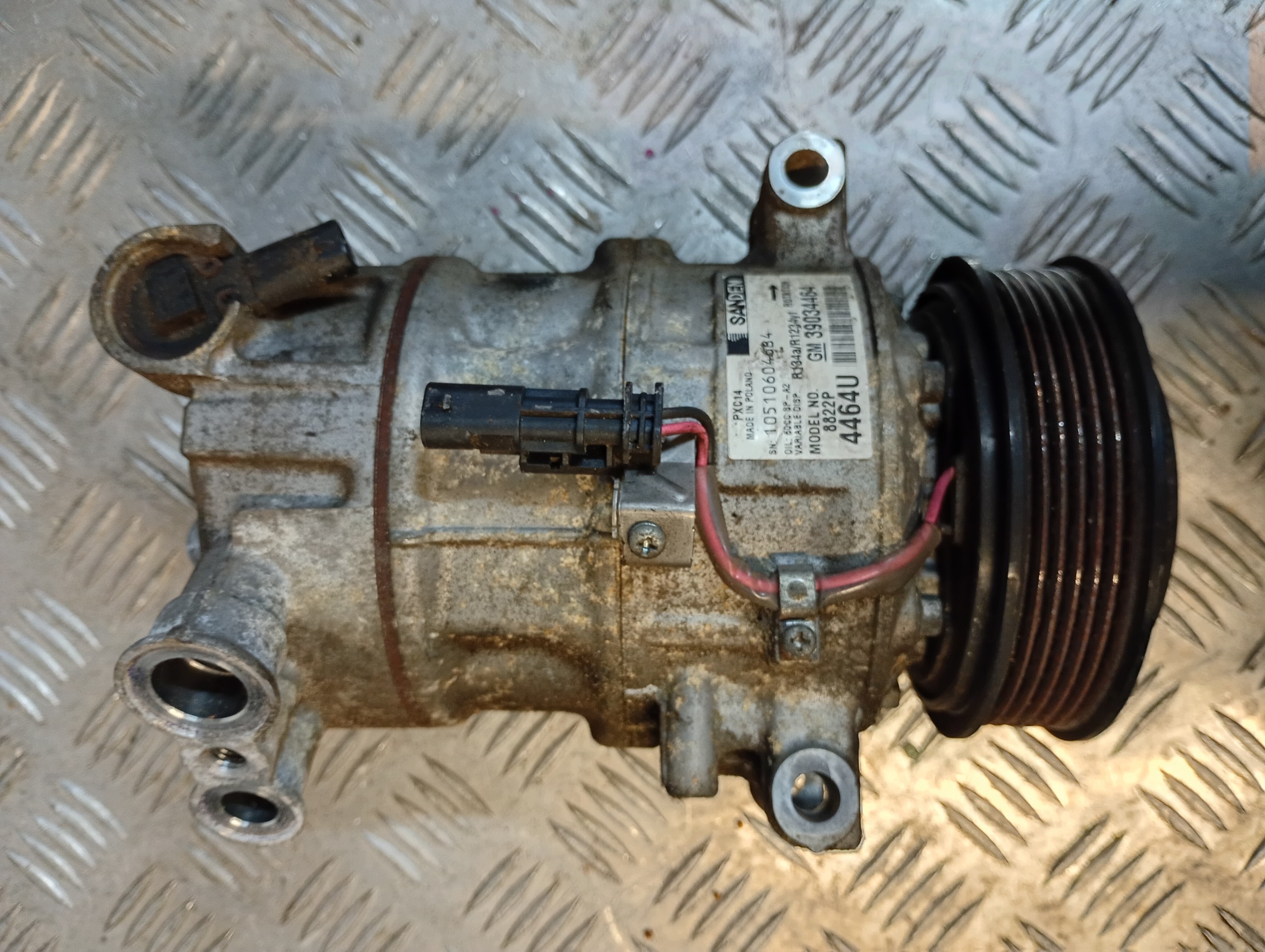 klimakompressor OPEL ASTRA K V 1.6 CDTI 39034464