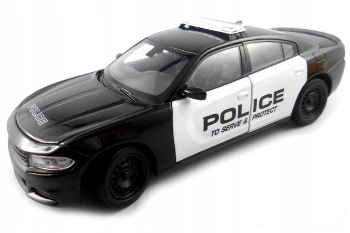 DODGE CHARGER MODEL METAL WELLY 1:24 POLICJA Model DODGE CHARGER