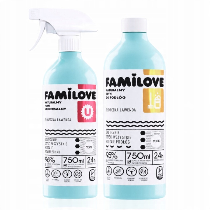 

Yope FamiLove Płyn do Podłóg Uniwersalny 750ml x2