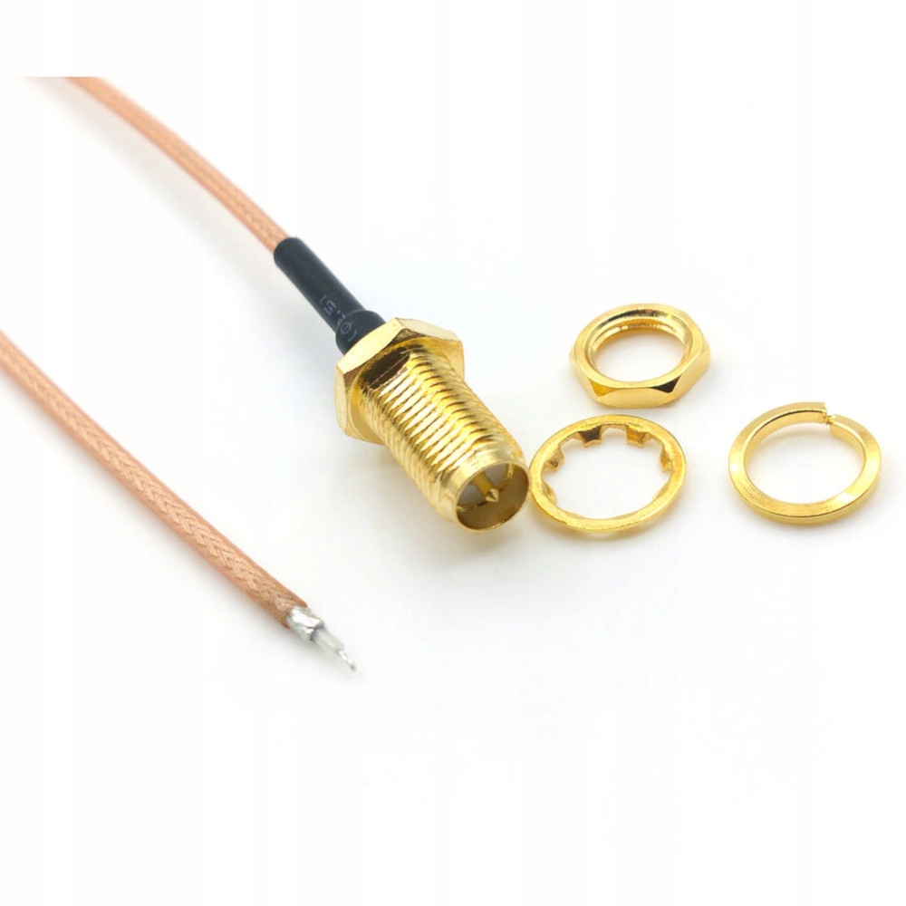 

Pigtail Sma-rp gniazdo 20cm RG178