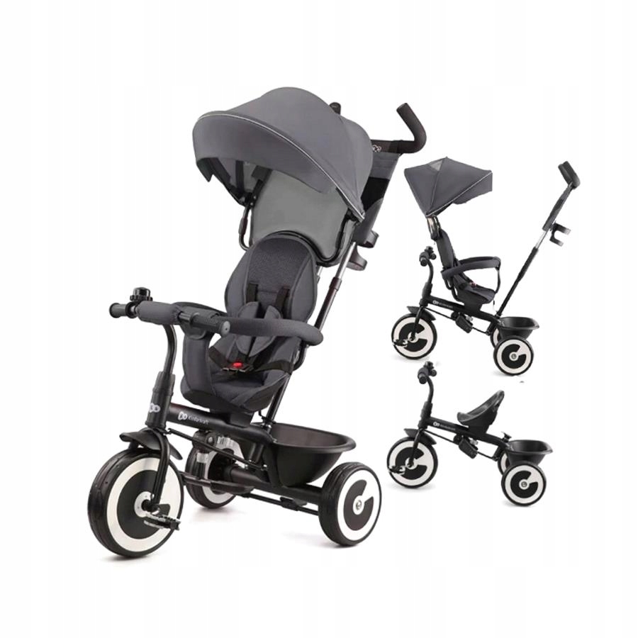 Kinderkraft Rowerek Trójkołowy Aston Przód-tył Dla Dziecka 1-5 Lat Napęd