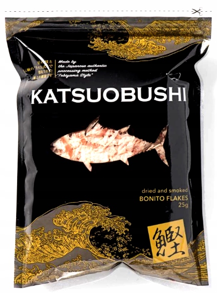 

Płatki suszonego tuńczyka bonito, Katsuobushi 25g