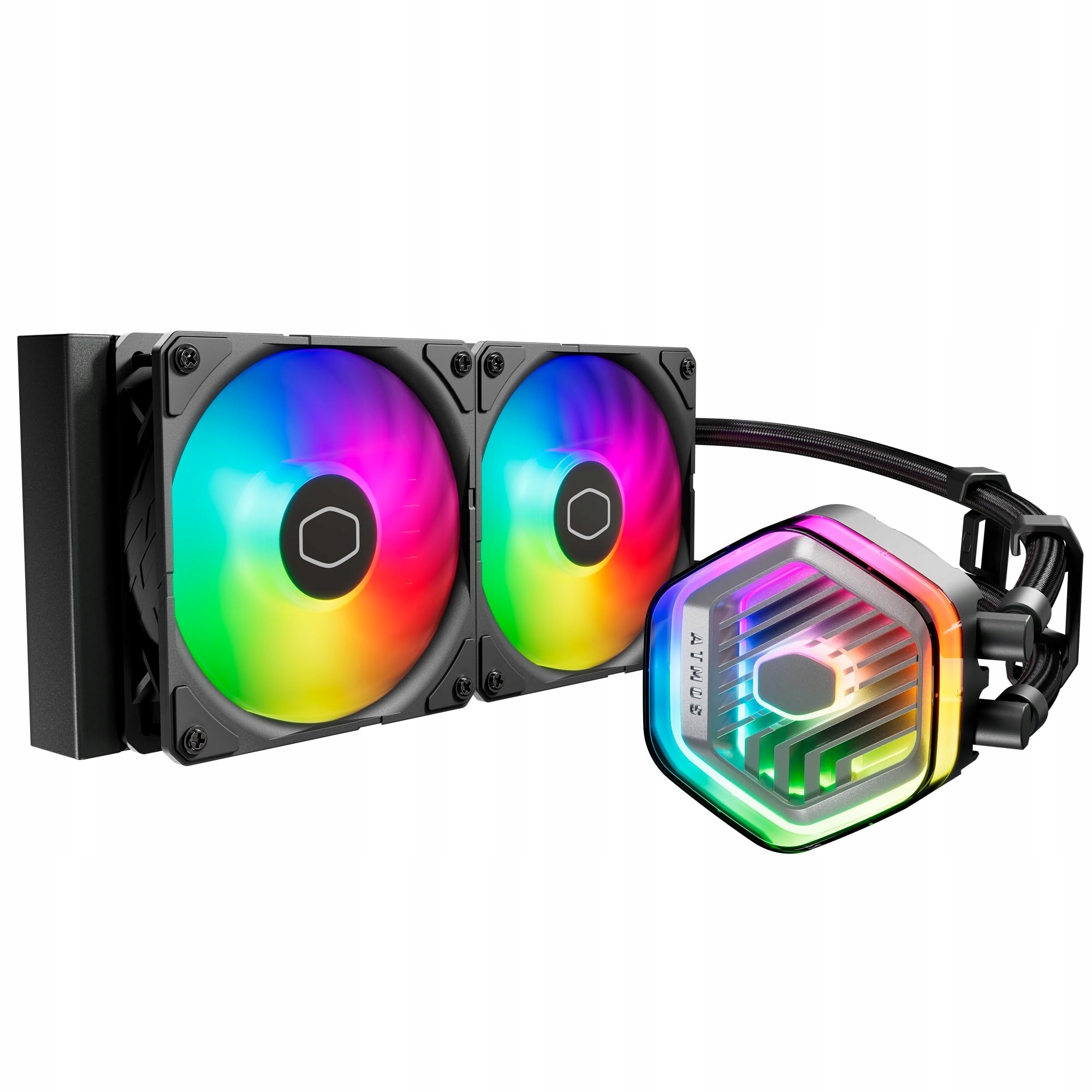 Cooler Master wodne chłodzenie MasterLiquid 240 Atmos ARGB, 2x120mm, LGA185
